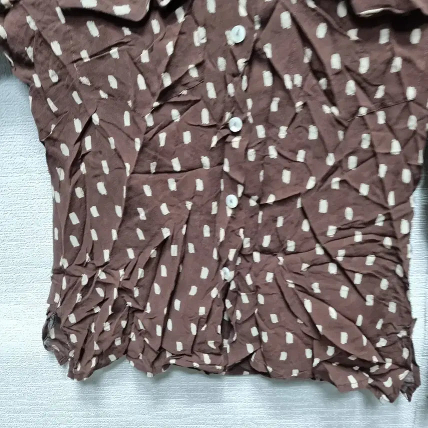 [BUNJANG] Dot Pattern Shirt / 라234 도트 남방 셔츠