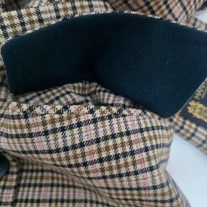 [BUNJANG] Egoist Women's Belted Check Jacket / 에고이스트 여성용 허리벨트 춘추 자켓