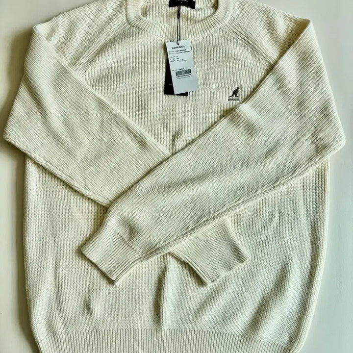 [BUNJANG] Kangol Knit Ivory M New / 캉골니트 아이보리 M 새상품