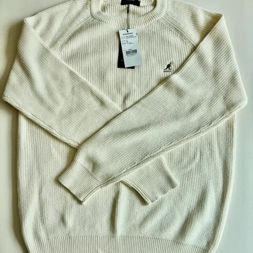 [BUNJANG] Kangol Knit Ivory M New / 캉골니트 아이보리 M 새상품