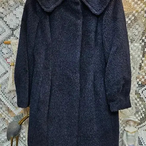 [BUNJANG] IT MICHAA Navy Women's Coat / 잇미샤(IT MICHAA) 브랜드 네이비 여성 코트
