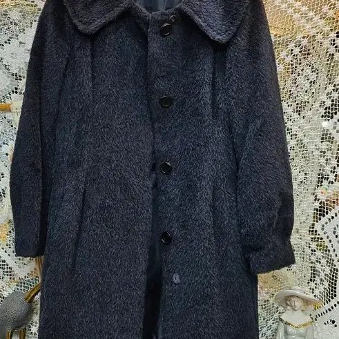 [BUNJANG] IT MICHAA Navy Women's Coat / 잇미샤(IT MICHAA) 브랜드 네이비 여성 코트