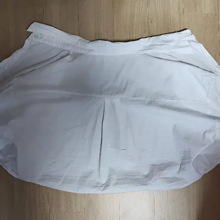 [BUNJANG] Another White Crop Short-Sleeve Shirt / 여성 반팔 크롭 와이셔츠