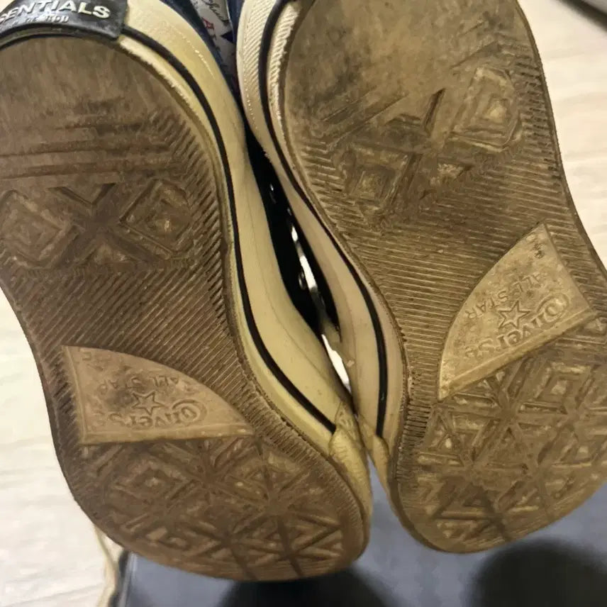 [BUNJANG] Converse Essentials Collaboration Black Sneakers / 컨버스 ESSENTIALS 콜라보 블랙 240