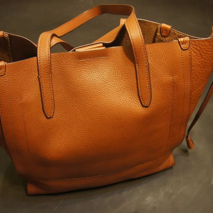 [BUNJANG] Vintage Leather Shoulder Bag / 2870 숄더백 크로스백 가죽백 가죽가방 빈티지가방 여성가방 남자백