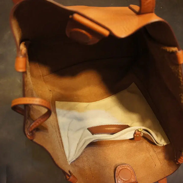 [BUNJANG] Vintage Leather Shoulder Bag / 2870 숄더백 크로스백 가죽백 가죽가방 빈티지가방 여성가방 남자백