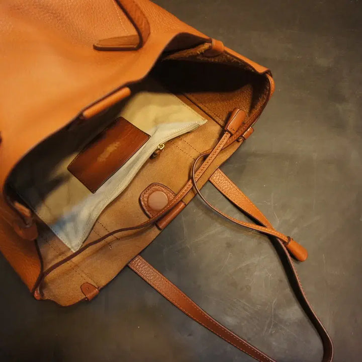 [BUNJANG] Vintage Leather Shoulder Bag / 2870 숄더백 크로스백 가죽백 가죽가방 빈티지가방 여성가방 남자백