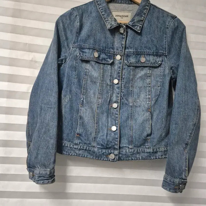 [BUNJANG] Zadig & Voltaire Denim Jacket / 자딕앤볼테르 데님 청자켓