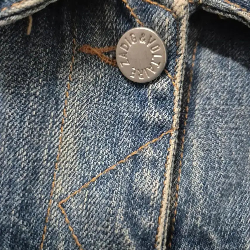 [BUNJANG] Zadig & Voltaire Denim Jacket / 자딕앤볼테르 데님 청자켓