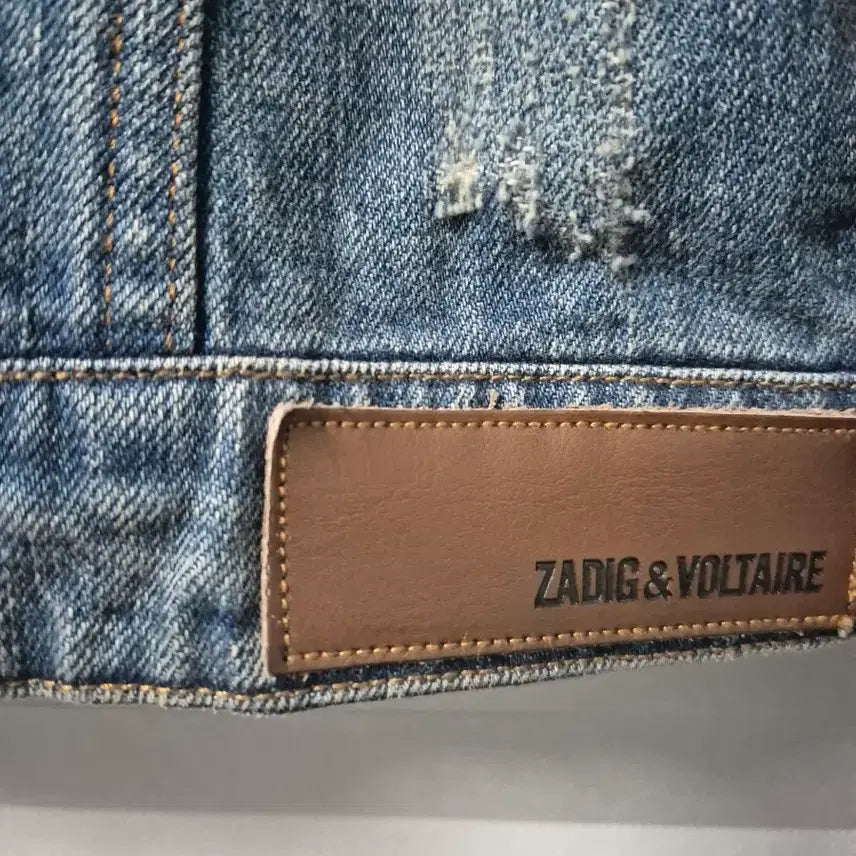 [BUNJANG] Zadig & Voltaire Denim Jacket / 자딕앤볼테르 데님 청자켓