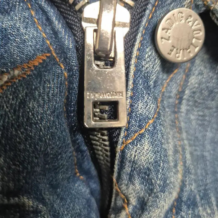 [BUNJANG] Zadig & Voltaire Denim Jacket / 자딕앤볼테르 데님 청자켓