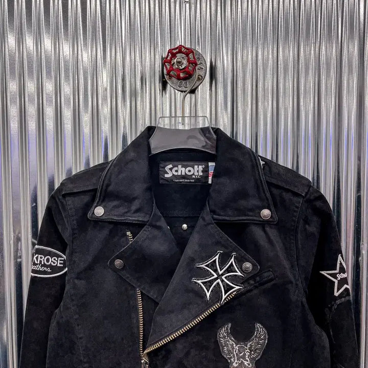 [BUNJANG] SCHOTT X JACK ROSE Rider Jacket (Size S) / 쇼트 SCHOTT X 잭로즈 라이더 자켓 (국내 S) AF215