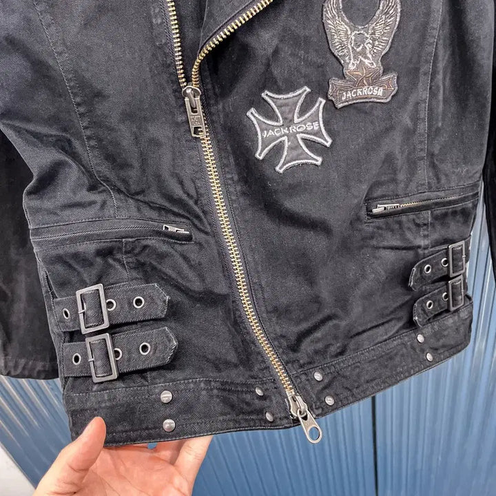 [BUNJANG] SCHOTT X JACK ROSE Rider Jacket (Size S) / 쇼트 SCHOTT X 잭로즈 라이더 자켓 (국내 S) AF215