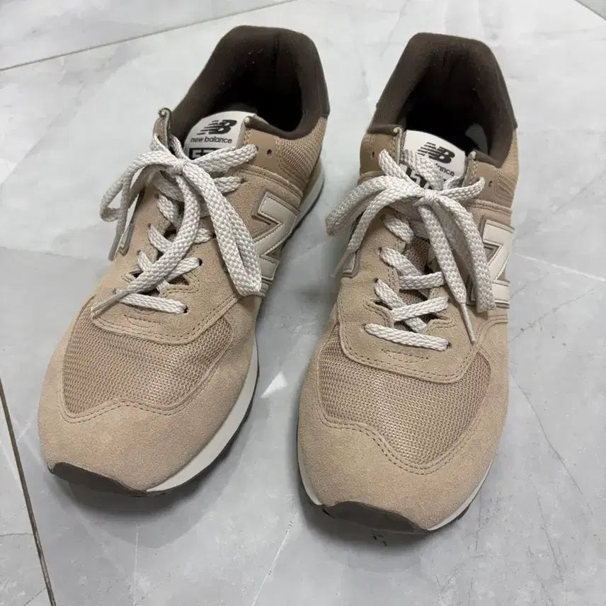 [BUNJANG] New Balance 574 Brown Yard Sneakers / 뉴발란스 574 브라운야드 280