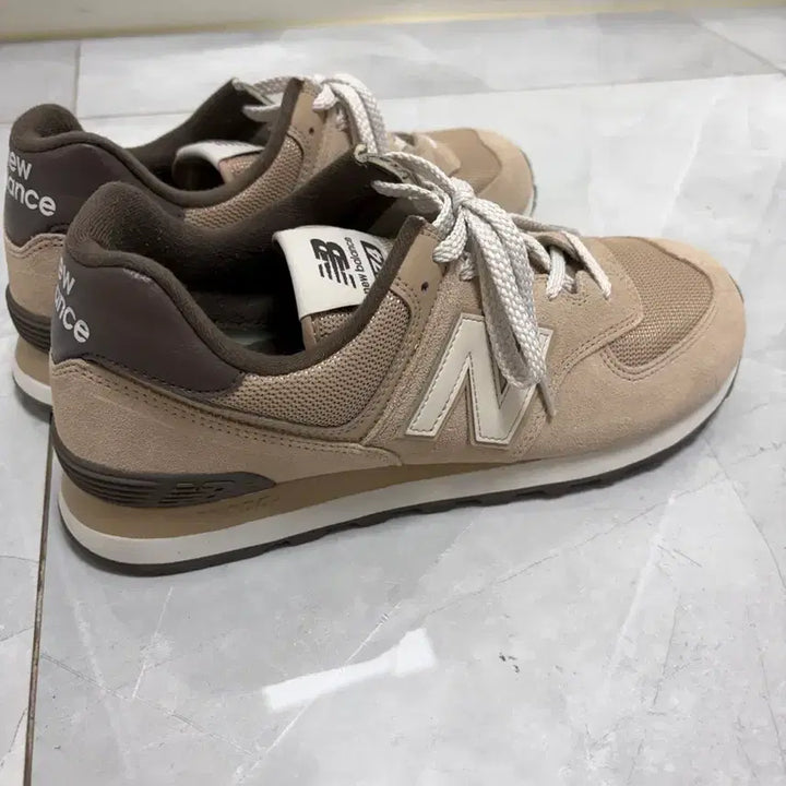 [BUNJANG] New Balance 574 Brown Yard Sneakers / 뉴발란스 574 브라운야드 280