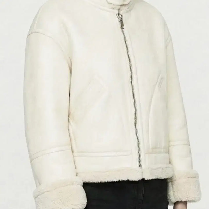 [BUNJANG] EEUN MADE Marshmallow Shearling Jacket Ivory / EEUN MADE 마시멜로우 쉐어링 자켓 아이보리