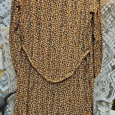 [BUNJANG] Comptoir des Cotonniers Leopard Print Long Dress / 콩트투아르 데 코토니에(Comptoir des빈티지 레오파드 롱 원피스
