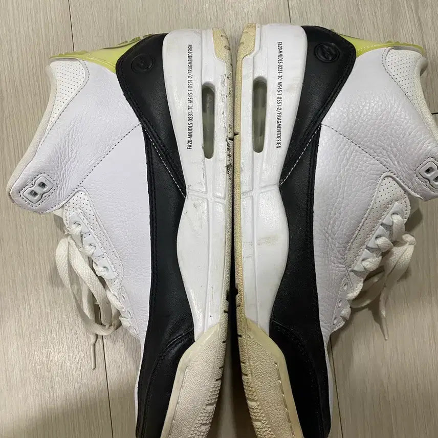 [BUNJANG] Jordan 3 x Fragment Retro SP Sneakers / 조던 3 x 프라그먼트 레트로 SP 화이트 블랙