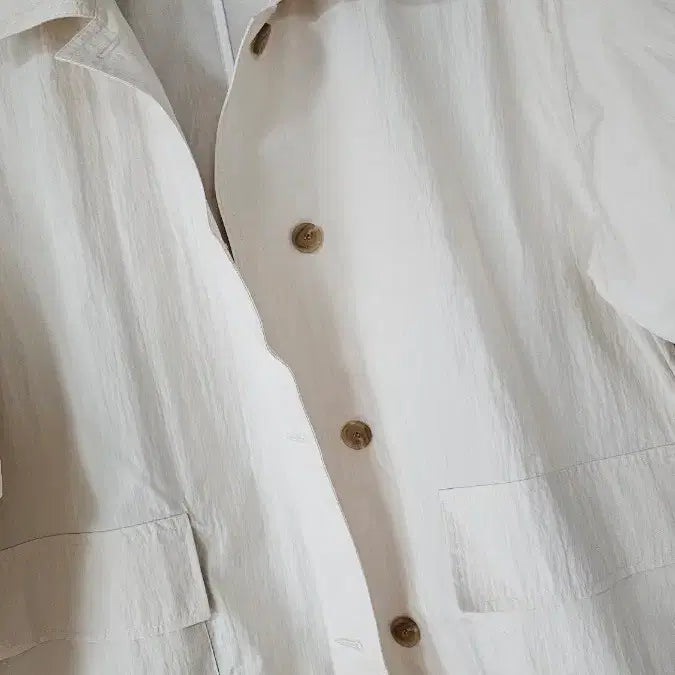 [BUNJANG] High-Quality Ivory Jacket - Size L / 고퀄 자켓 라지 새옷