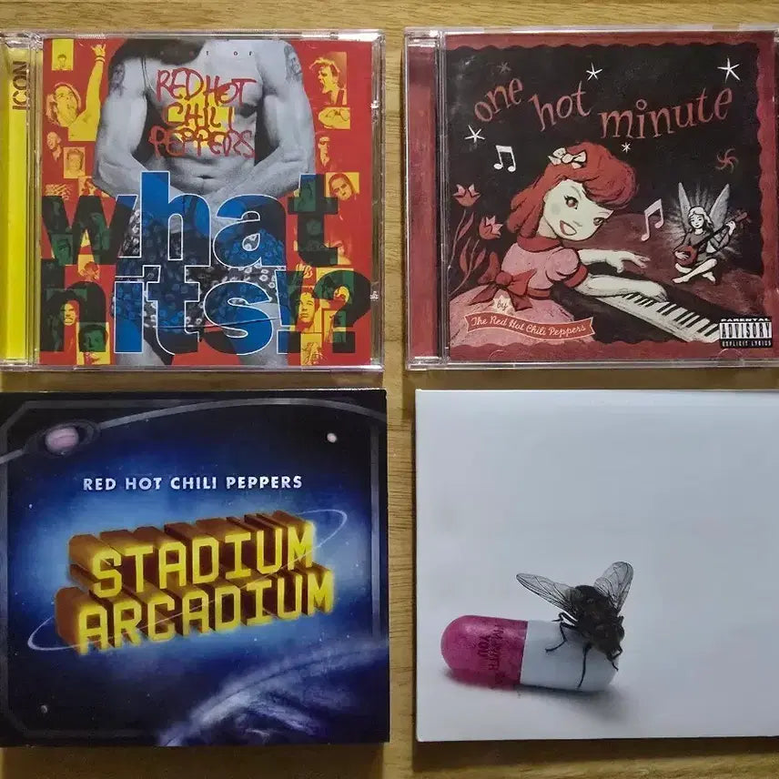 [BUNJANG] Red Hot Chili Peppers CD Album Bundle Set / CD 음반 RED HOT CHILI PEPPERS 레드 핫 칠리 페퍼스