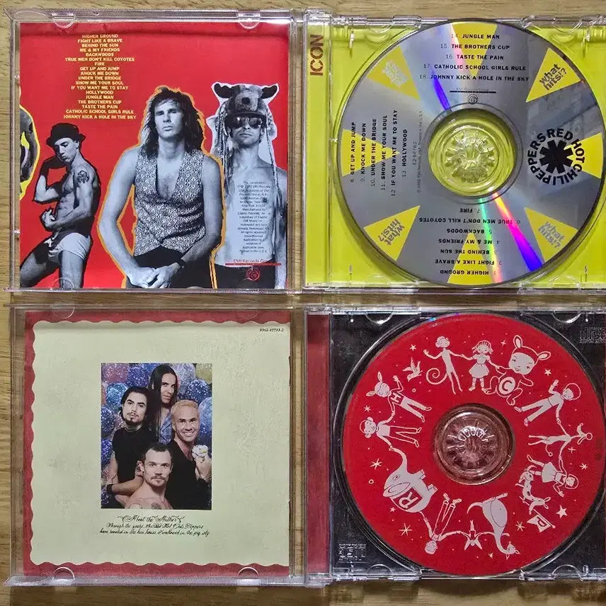 [BUNJANG] Red Hot Chili Peppers CD Album Bundle Set / CD 음반 RED HOT CHILI PEPPERS 레드 핫 칠리 페퍼스