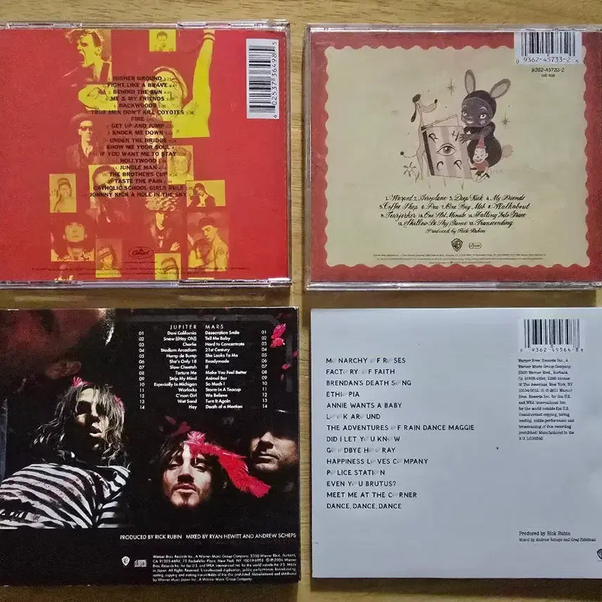 [BUNJANG] Red Hot Chili Peppers CD Album Bundle Set / CD 음반 RED HOT CHILI PEPPERS 레드 핫 칠리 페퍼스