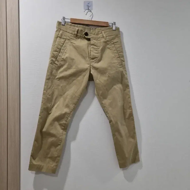 [BUNJANG] Dsquared2 Beige Cotton Pants / 디스퀘어드2 베이지색 여성 면바지 국내정품
