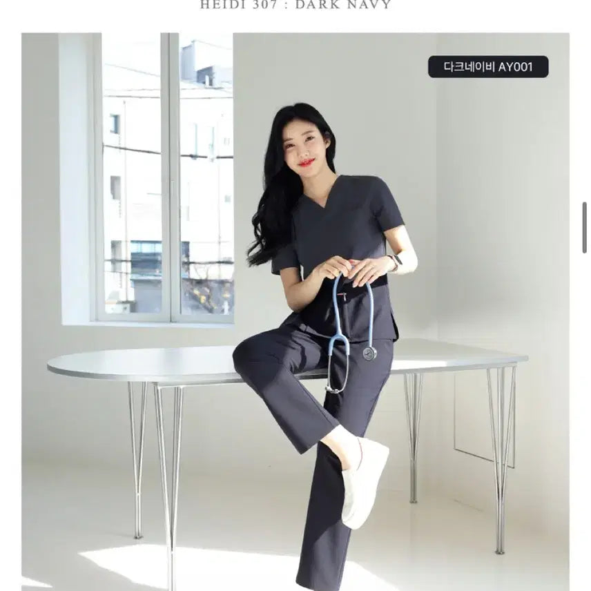 [BUNJANG] Good Uniforms Nurse Uniform 77 Size / 간호사 / 치위생사 실습복, 유니폼 77 판매 (굿유니폼)