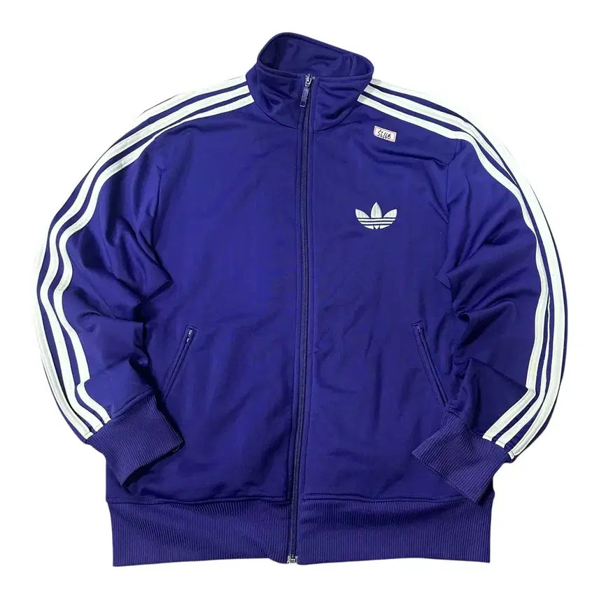 [BUNJANG] Adidas Firebird Purple Track Top Jersey / (바배) 아디다스 구파이어버드 퍼플 트랙탑 져지
