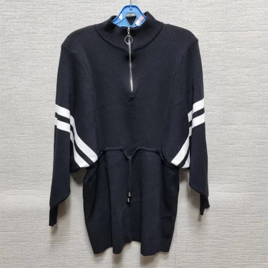 [BUNJANG] Unbranded Half-Neck Knit T-shirt / 라245 하프넥 니트 티셔츠