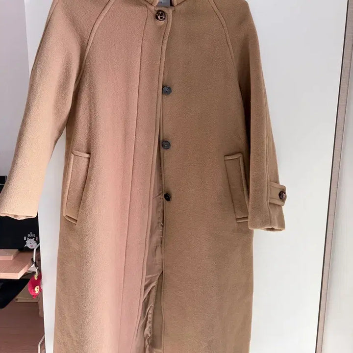 [BUNJANG] Blank03 Long Coat (Beige) / 블랭크공삼 롱코트(베이지)