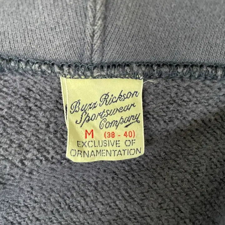 [BUNJANG] Buzz Rickson Hooded Zip-up Jacket / (M)버즈릭슨 후드집업