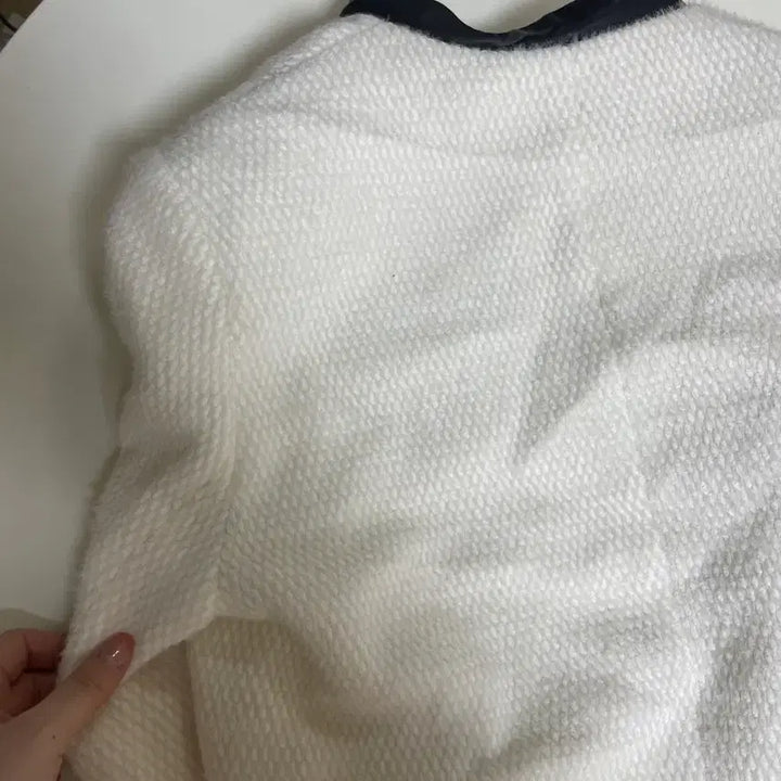 [BUNJANG] Tweed Leather Jacket / 트위드 레더자켓