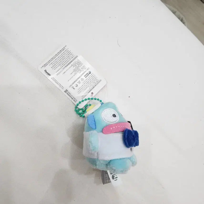 [BUNJANG] Sanrio Hangyodon Fry Chef Doll Keyring / (정품 새상품) 산리오  한교동 후라이 가방걸이  인형 키링