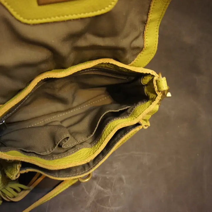 [BUNJANG] Vintage Crossbody Leather Bag / 2875 미니크로스가방 크로스백가죽백 가죽가방 빈티지가방 여자가방여자백