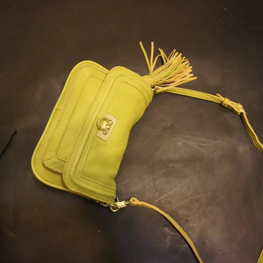 [BUNJANG] Vintage Crossbody Leather Bag / 2875 미니크로스가방 크로스백가죽백 가죽가방 빈티지가방 여자가방여자백