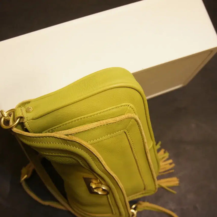 [BUNJANG] Vintage Crossbody Leather Bag / 2875 미니크로스가방 크로스백가죽백 가죽가방 빈티지가방 여자가방여자백