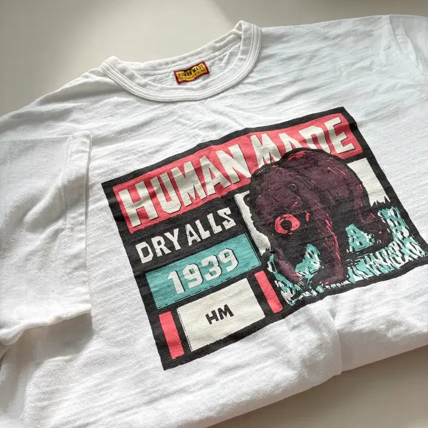 [BUNJANG] Human Made Graphic T-shirt White / 휴먼 메이드 그래픽 티셔츠 화이트