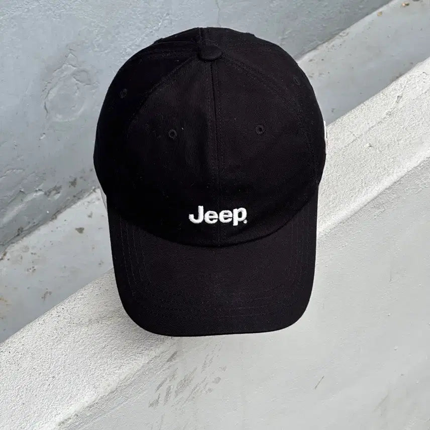 [BUNJANG] Jeep Black Ball Cap / [F] Jeep 지프 블랙 볼캡 모자