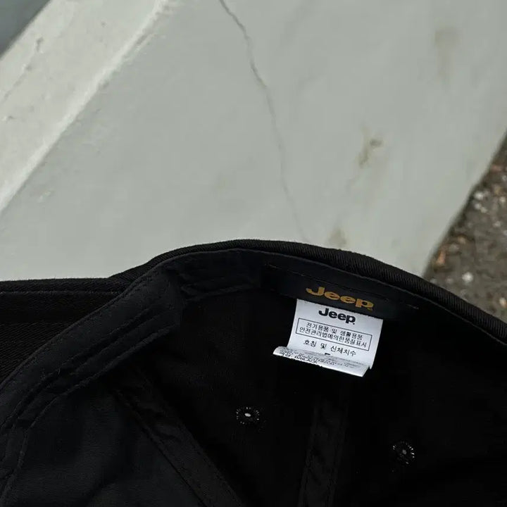 [BUNJANG] Jeep Black Ball Cap / [F] Jeep 지프 블랙 볼캡 모자