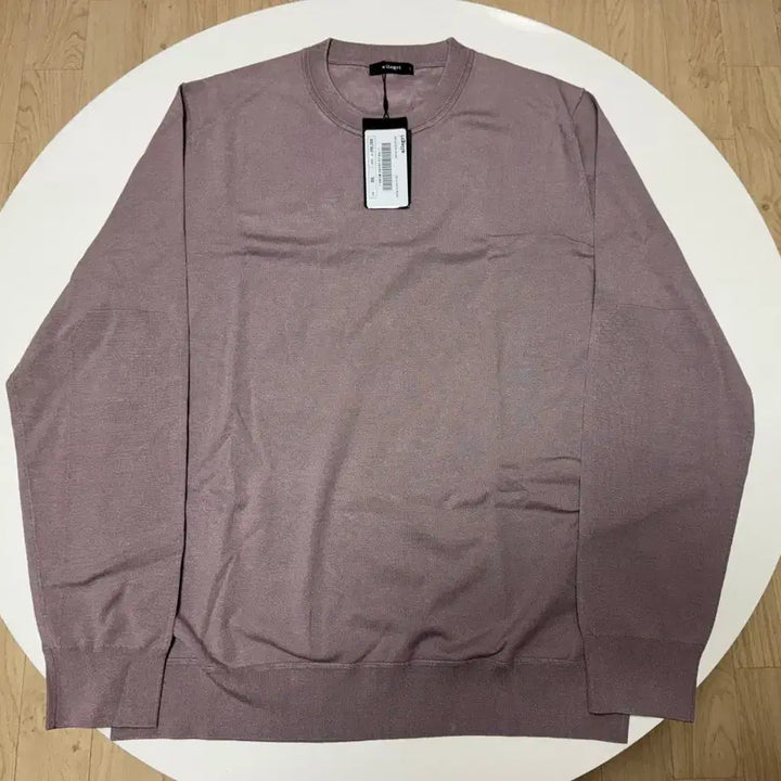 [BUNJANG] Allegri Milano Silk Blend Crew Neck Sweater L / 알레그리  밀라노 실크레이 크루넥 스웨터 L 105  정가  35만원