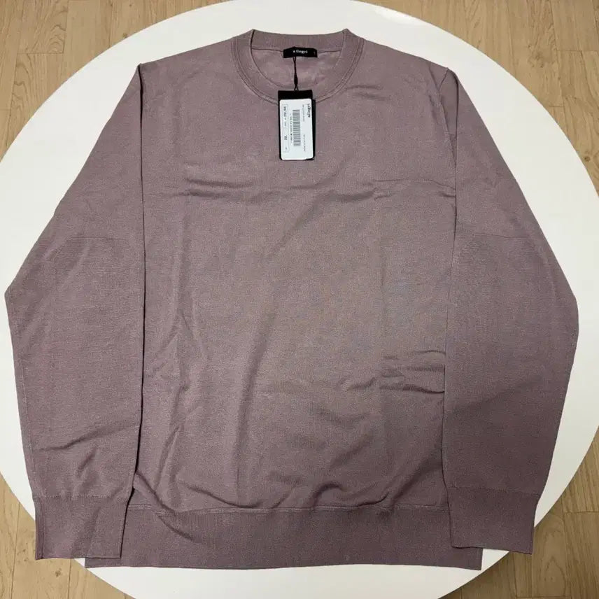 [BUNJANG] Allegri Milano Silk Blend Crew Neck Sweater L / 알레그리  밀라노 실크레이 크루넥 스웨터 L 105  정가  35만원