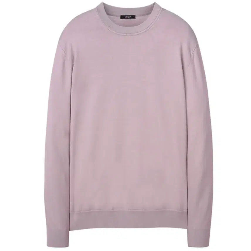 [BUNJANG] Allegri Milano Silk Blend Crew Neck Sweater L / 알레그리  밀라노 실크레이 크루넥 스웨터 L 105  정가  35만원