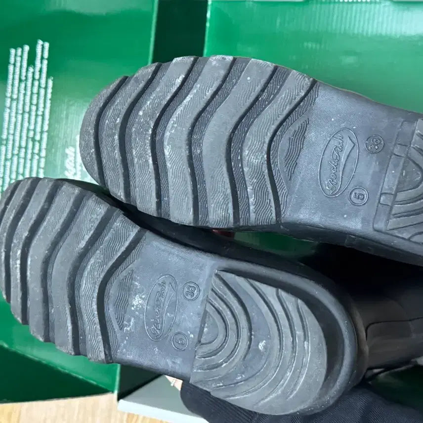 [BUNJANG] Rockfish Short Rain Boots Black / 락피쉬 숏 레인부츠 블랙