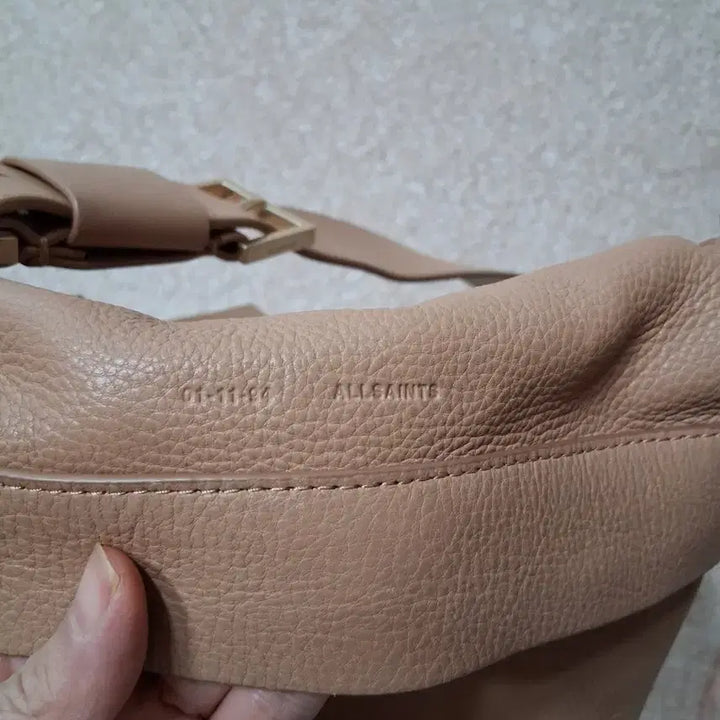 [BUNJANG] AllSaints Leather Shoulder Bag / 올세인츠 가죽 여성가방