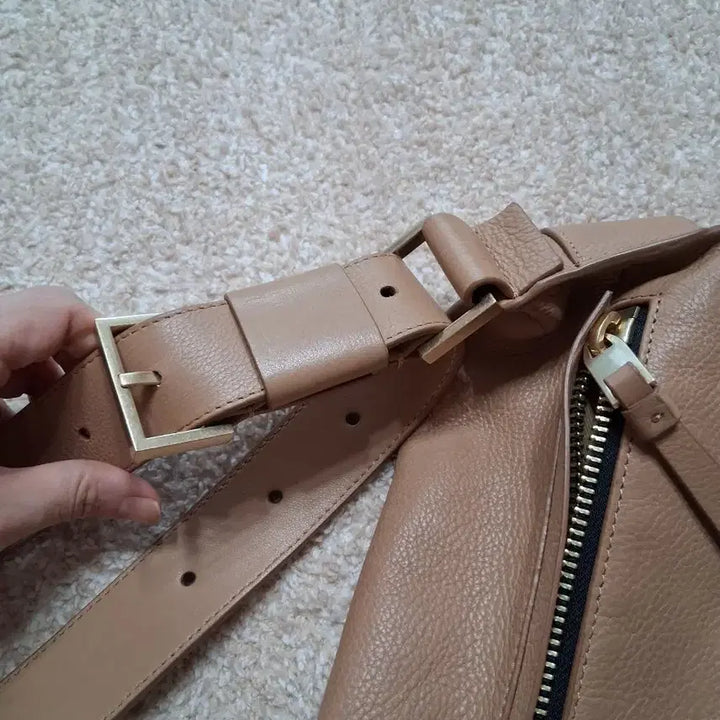 [BUNJANG] AllSaints Leather Shoulder Bag / 올세인츠 가죽 여성가방