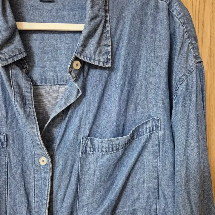 [BUNJANG] Forever 21 Cotton Denim Shirt Men&