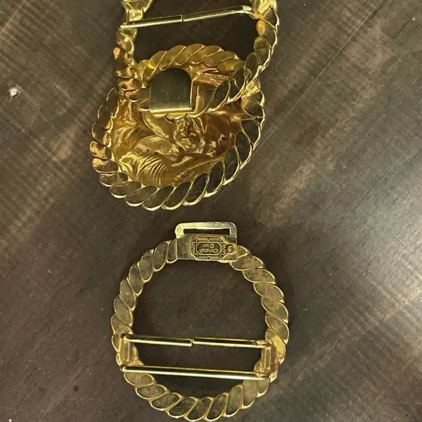 [BUNJANG] Christian Dior Lion Buckle / 빈티지 크리스찬디올 버클