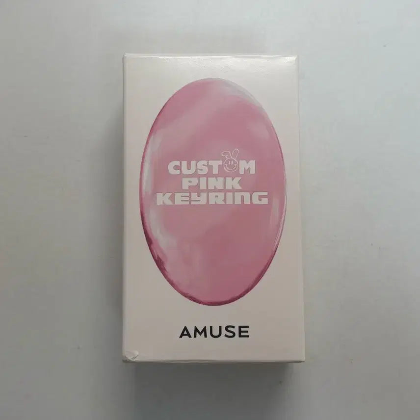 [BUNJANG] Amuse Custom Pink Keychain / 어뮤즈 커스텀 핑크 키링