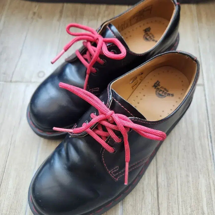 [BUNJANG] Dr. Martens 1461 Red Stitch Shoes (230) / 닥터마틴 1461 레드 스티치 (230)